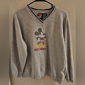 Mickey Mouse Sweatshirt Mickey Unlimited By Jerry Leigh Embroidered XL